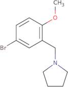 1-(5-Bromo-2-methoxy-benzyl)-pyrrolidine