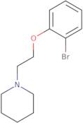 1-[2-(2-Bromophenoxy)ethyl]piperidine