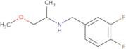 [(3,4-Difluorophenyl)methyl](1-methoxypropan-2-yl)amine