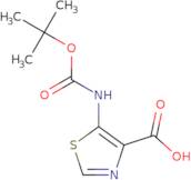 5-{[(tert-Butoxy)carbonyl]amino}-1,3-thiazole-4-carboxylic acid