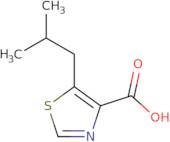 5-(2-Methylpropyl)-1,3-thiazole-4-carboxylic acid