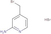 4-(bromomethyl)pyridin-2-amine hbr