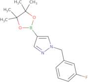 1-(3-Fluorobenzyl)-4-(4,4,5,5-tetramethyl-1,3,2-dioxaborolan-2-yl)-1H-pyrazole
