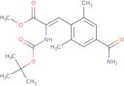 (Z)-methyl 2-((tert-butoxycarbonyl)amino)-3-(4-carbamoyl-2,6-dimethylphenyl)acrylate