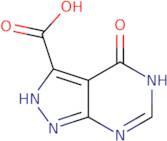 4-Oxo-1H,4H,5H-pyrazolo[3,4-d]pyrimidine-3-carboxylic acid