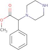 Methyl 2-phenyl-2-(piperazin-1-yl)acetate