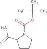 2-Thiocarbamoyl-pyrrolidine-1-carboxylic acid tert-butyl ester