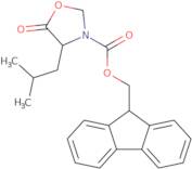 9H-Fluoren-9-ylmethyl (4S)-4-(2-methylpropyl)-5-oxo-1,3-oxazolidine-3-carboxylate
