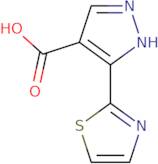 3-(1,3-Thiazol-2-yl)-1H-pyrazole-4-carboxylic acid