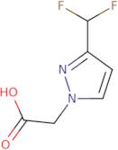 2-[3-(Difluoromethyl)-1H-pyrazol-1-yl]acetic acid