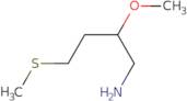 2-Methoxy-4-(methylsulfanyl)butan-1-amine