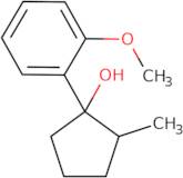 1-(2-Methoxyphenyl)-2-methylcyclopentan-1-ol