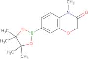 4-Methyl-3-oxo-3,4-dihydro-2H-benzo[b][1,4]oxazine-7-boronic Acid Pinacol Ester