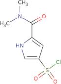 5-(Dimethylcarbamoyl)-1H-pyrrole-3-sulfonyl chloride