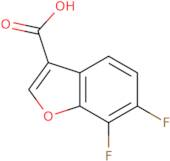 6,7-Difluoro-1-benzofuran-3-carboxylic acid