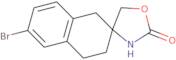 6-Bromo-3,4-dihydro-1H-spiro[naphthalene-2,3'-[1,4]oxazolidine]-5'-one