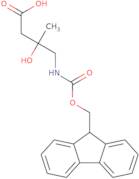 4-({[(9H-Fluoren-9-yl)methoxy]carbonyl}amino)-3-hydroxy-3-methylbutanoic acid