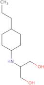 2-[(4-Propylcyclohexyl)amino]propane-1,3-diol