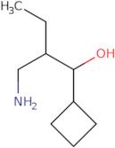 2-(Aminomethyl)-1-cyclobutylbutan-1-ol