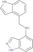 N-[(1H-Indol-4-yl)methyl]-1H-indazol-4-amine