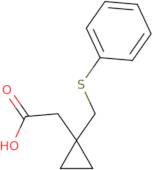 2-{1-[(Phenylsulfanyl)methyl]cyclopropyl}acetic acid