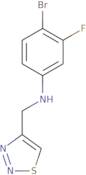 4-Bromo-3-fluoro-N-(1,2,3-thiadiazol-4-ylmethyl)aniline