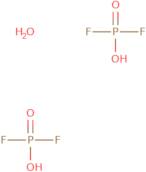 Difluorophosphoric acid hemihydrate