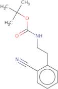 tert-Butyl N-[2-(2-cyanophenyl)ethyl]carbamate