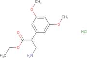 Ethyl 3-amino-2-(3,5-dimethoxyphenyl)propanoate hydrochloride