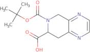 6-(tert-Butoxycarbonyl)-5,6,7,8-tetrahydropyrido[3,4-b]pyrazine-7-carboxylic acid