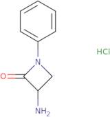 3-Amino-1-phenylazetidin-2-one hydrochloride