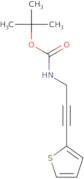 tert-Butyl N-[3-(thiophen-2-yl)prop-2-yn-1-yl]carbamate
