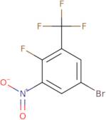 5-Bromo-2-fluoro-1-nitro-3-(trifluoromethyl)benzene