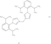 3,3'-Methylenebis[1-(2,6-diisopropylphenyl)-3-imidazolium Bromide]