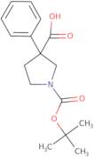 1-(tert-Butoxycarbonyl)-3-phenylpyrrolidine-3-carboxylic acid