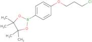 2-(4-(3-Chloropropoxy)phenyl)-4,4,5,5-tetramethyl-1,3,2-dioxaborolane