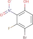 4-Bromo-3-fluoro-2-nitrophenol