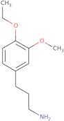 3-(4-Ethoxy-3-methoxy-phenyl)-propylamine