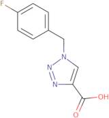 1-[(4-Fluorophenyl)methyl]-1H-1,2,3-triazole-4-carboxylic acid