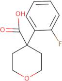 4-(2-Fluoro-phenyl)-tetrahydro-pyran-4-carboxylic acid