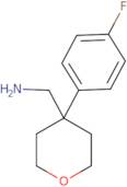 C-[4-(4-Fluoro-phenyl)-tetrahydro-pyran-4-yl]-methylamine
