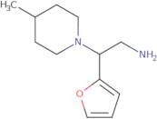 2-Furan-2-yl-2-(4-methyl-piperidin-1-yl)-ethylamine