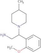 2-(2-Methoxy-phenyl)-2-(4-methyl-piperidin-1-yl)-ethylamine