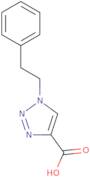 1-(2-Phenylethyl)-1H-1,2,3-triazole-4-carboxylic acid