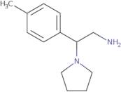 2-(4-Methylphenyl)-2-(pyrrolidin-1-yl)ethan-1-amine