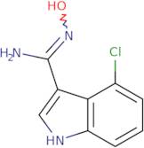 4-Chloro-N'-hydroxy-1H-indole-3-carboxamidine