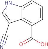 3-Cyano-1H-indole-4-carboxylic acid