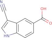 3-Cyano-1H-indole-5-carboxylic acid