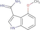 4-Methoxy-1H-indole-3-carboxamidine