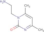 1-(2-Aminoethyl)-4,6-dimethylpyrimidin-2(1H)-one
